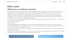 Desktop Screenshot of hooksiel-nordsee-erholung.de
